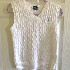 New Years Flash sale! 
White Polo vest